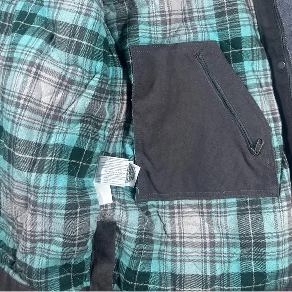 Berne Women’s Heavy Duty Coat Dark Grey Size Extra Large - Picture 9 of 9